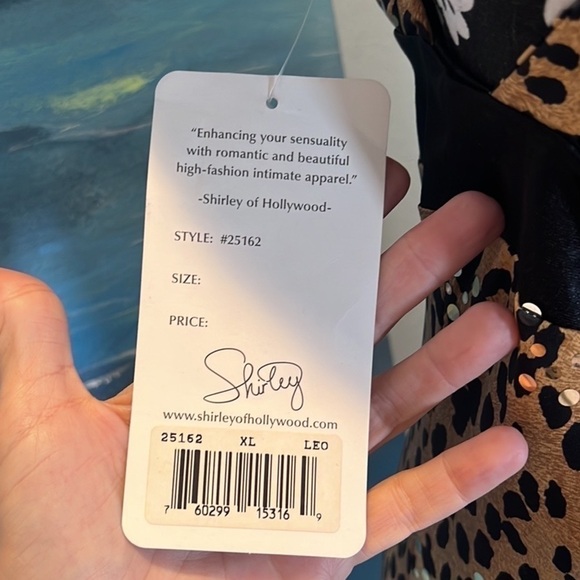 NWT,Shirley of Hollywood,Sultry Intimate,Luxury Lingerie, Stunning Piece,XL - Picture 12 of 13